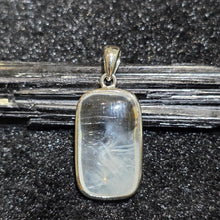 Load image into Gallery viewer, Blue Needle Quartz Pendant – 天然蓝针水晶吊坠