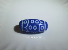 Load image into Gallery viewer, 💎 Blue Chalcedony Dzi Beads — Wisdom • Protection • Harmony