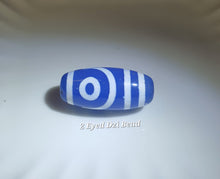 Load image into Gallery viewer, 💎 Blue Chalcedony Dzi Beads — Wisdom • Protection • Harmony