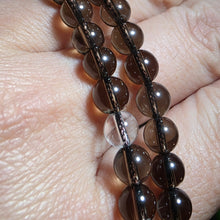 Load image into Gallery viewer, In-House Customised Juzu – Smoky Quartz & Clear Quartz