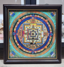 Load image into Gallery viewer, ✨Hand-Drawn Small Tan Cheng Thangka - Sacred Art for Spiritual Balance✨