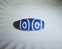 Load image into Gallery viewer, 💎 Blue Chalcedony Dzi Beads — Wisdom • Protection • Harmony