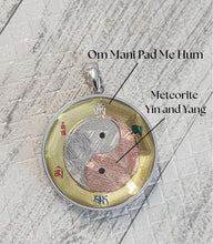 Load image into Gallery viewer, 9 Palace Bagua meteorite Pendant