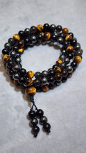 Load image into Gallery viewer, Customised 108 Beads Mala Necklace – Power, Protection & Focus Combined