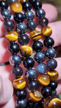 Load image into Gallery viewer, Customised 108 Beads Mala Necklace – Power, Protection & Focus Combined