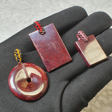 Load image into Gallery viewer, 🔴 Pure Cinnabar Pendants — Prosperity • Authority • Protection 🔴