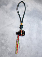 Load image into Gallery viewer, Obsidian Hulu with “Om Mani Padme Hum”- For Protection, Clarity & Blessings