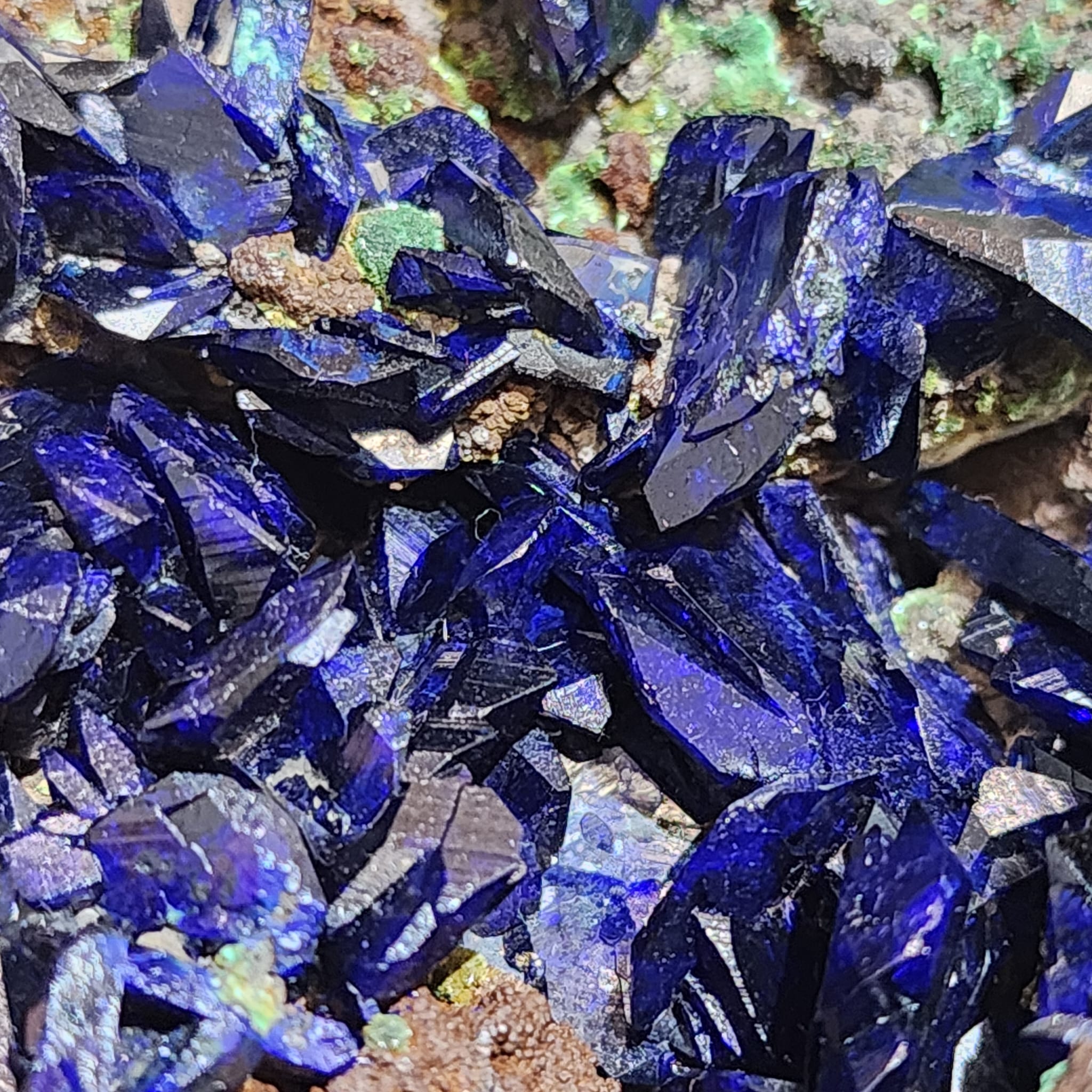 💙💚 Raw Azurite with Malachite – A Natural Masterpiece