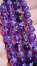 Load image into Gallery viewer, 108 Beads of Peace & Power – Amethyst Mala Necklace