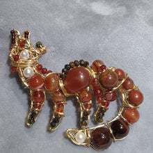 Load image into Gallery viewer, 🦊✨ Handcrafted Wire Wrapped Crystal Fox ✨🦊