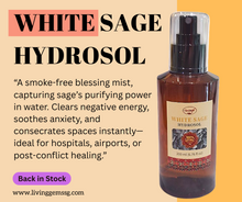 Load image into Gallery viewer, 🌿 White Sage and Palo Santo Hydrosol Spray