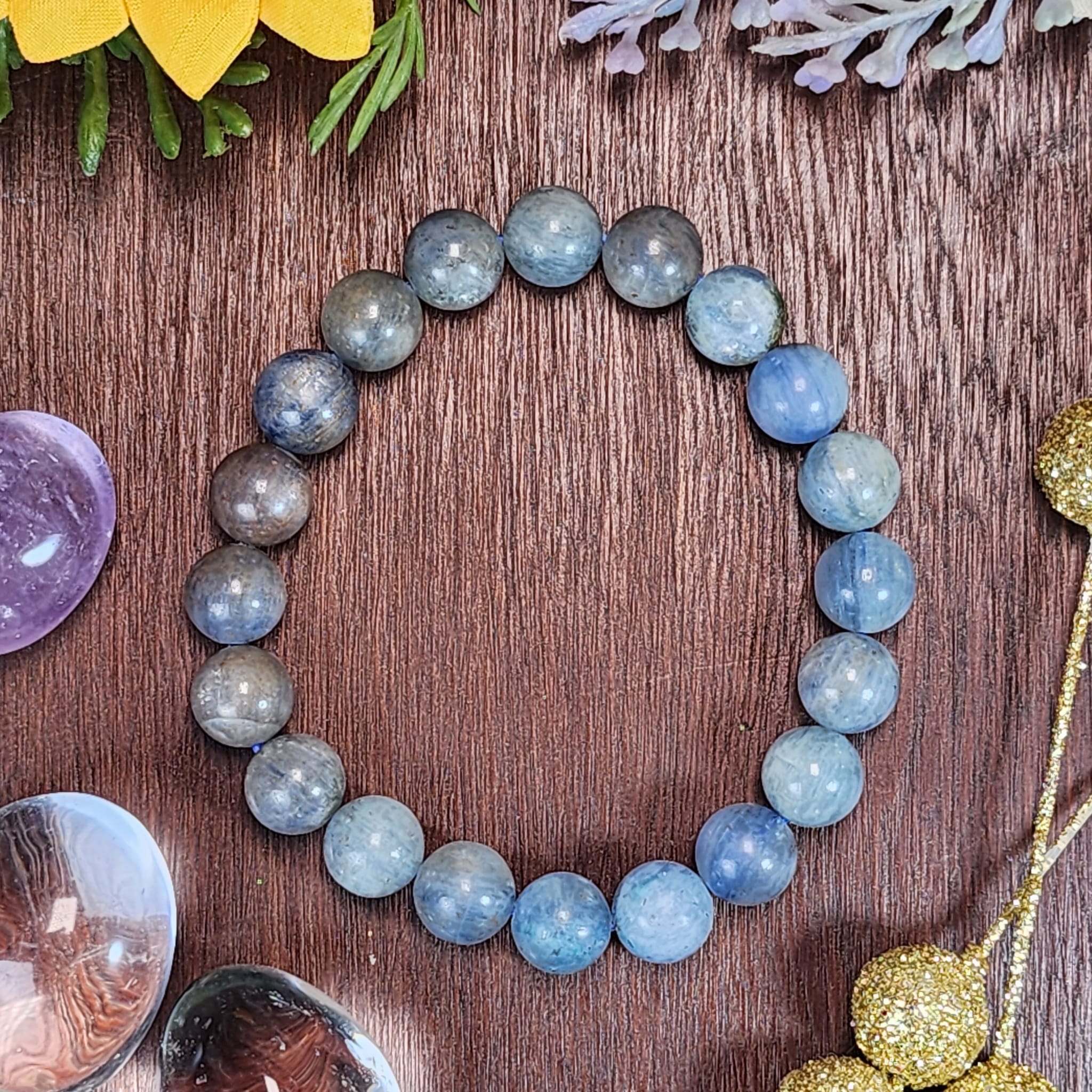 Kyanite deals crystal bracelet