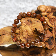 Load image into Gallery viewer, Copper & Red Rutiles Bracelet – Wealth, Strength & Energy Activation · 2026 Zodiac Guidance: Horse