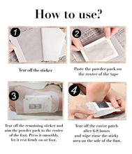 Load image into Gallery viewer, Health Amber Foot Patch — Detox • Circulation • Better Sleep