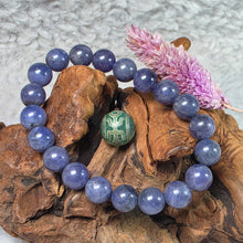 Load image into Gallery viewer, Tanzanite Bracelet – Intuition, Calm & Higher Clarity · 2026 Zodiac Guidance: Monkey
