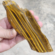 Load image into Gallery viewer, โจ๐ Powerful Yellow Tiger Eye Slab โ Protection, Wealth & Success ๐โจ