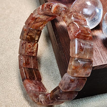 Load image into Gallery viewer, Red Limonite Flat Bracelet