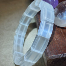 Load image into Gallery viewer, Selenite Flat Bracelet