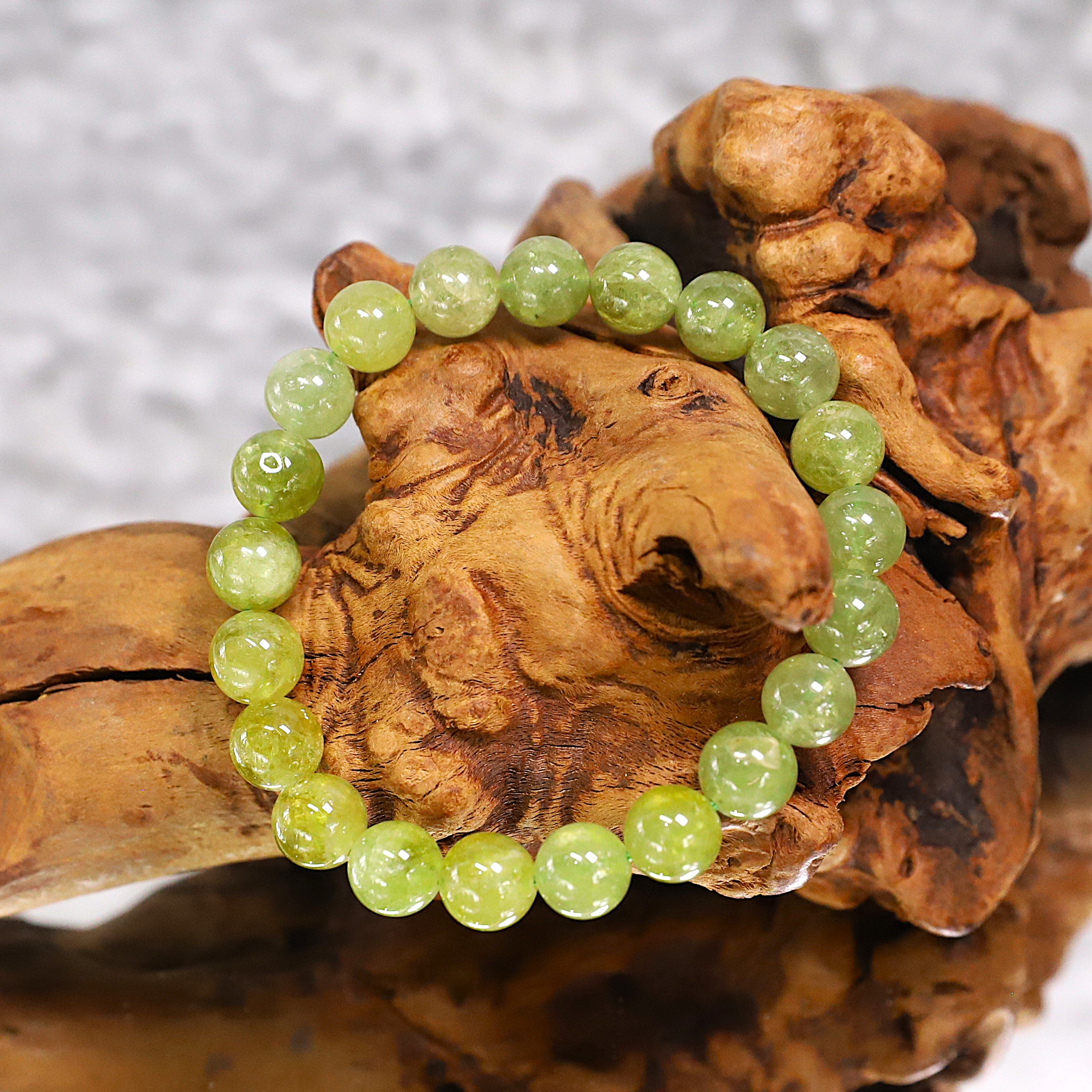 💚 Tsavorite Garnet Bracelet – Abundance, Vitality & Unstoppable