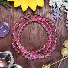 Load image into Gallery viewer, Strawberry Quartz 3 Rounds