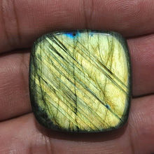 Load image into Gallery viewer, ✨ Natural Labradorite Cabochon  – Iridescent Flash  | For Jewelry Making, Healing & Collection