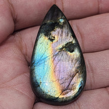 Load image into Gallery viewer, ✨ Natural Labradorite Cabochon  – Iridescent Flash  | For Jewelry Making, Healing & Collection