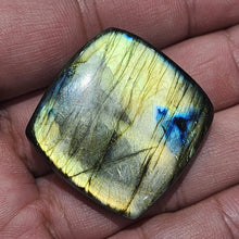 Load image into Gallery viewer, ✨ Natural Labradorite Cabochon  – Iridescent Flash  | For Jewelry Making, Healing & Collection