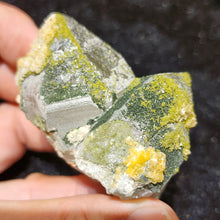 Load image into Gallery viewer, Quartz with Epidote, Feldspar & Albite – Natural Mineral