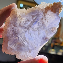 Load image into Gallery viewer, ✨Raw Fluorite with Calcite — Stunning Natural Crystal Formation✨