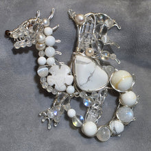 Load image into Gallery viewer, Handcrafted Wire Wrapped Crystal Dragon