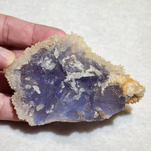 Load image into Gallery viewer, ✨Raw Fluorite with Calcite — Stunning Natural Crystal Formation✨