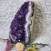 Load image into Gallery viewer, Amethyst Slab – Natural Calm & Positive Energy