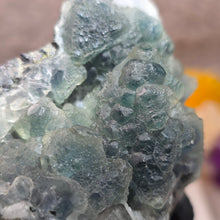 Load image into Gallery viewer, Blue-Green Fluorite with Sphalerite, Arsenopyrite & Quartz (Inner Mongolia) – 内蒙古天然蓝绿色萤石闪锌矿毒砂石英共生矿物标本