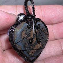 Load image into Gallery viewer, 💜 Amethyst Heart with Pearl Pendant — Love · Calm · Inner Peace ✨