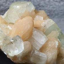 Load image into Gallery viewer, Green Apophyllite with Stilbite – Meditative Mineral Piece