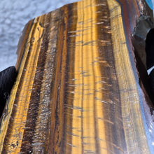 Load image into Gallery viewer, Yellow Tiger Eye Slab Display – Wealth Focus, Confidence & Protective Energy
