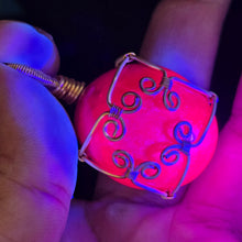 Load image into Gallery viewer, Red Ruby Wire Wrapped Pendant – 红宝石绕线吊坠