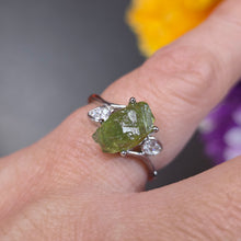 Load image into Gallery viewer, Raw Tourmaline Ring (Adjustable) – 原矿碧玺可调节戒指