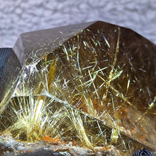 Load image into Gallery viewer, Golden Rutiles in Quartz Display – Manifestation & Abundance Energy