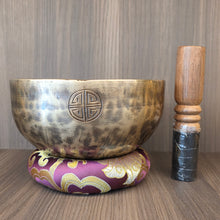 Load image into Gallery viewer, Full Moon Brass Singing Bowl – 满月黄铜颂钵