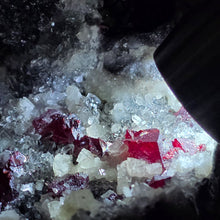 Load image into Gallery viewer, Raw Cinnabar with Dolomite Display (Big) – 天然朱砂共生白云石大型摆件