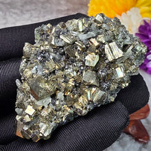 Load image into Gallery viewer, Pyrite with Quartz & Sphalerite Specimen (Bulgaria) – 保加利亚黄铁矿伴生水晶与闪锌矿标本