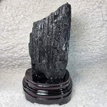 Load image into Gallery viewer, Raw Black Tourmaline Display – Protection, Grounding & Energy Shield