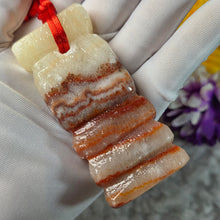 Load image into Gallery viewer, Pork Belly Stone Hanging Charm – 五花肉石挂件