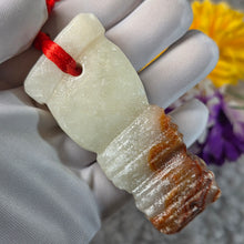 Load image into Gallery viewer, Pork Belly Stone Hanging Charm – 五花肉石挂件