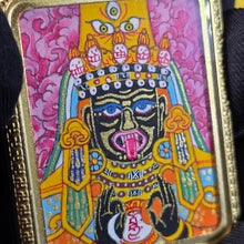 Load image into Gallery viewer, Hand-Drawn Tibetan Zashi Lhamo Pendant (Pink) – 手绘藏传粉色扎基拉姆吊坠