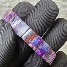 Load image into Gallery viewer, Good Grade Sugilite Flat Bracelet – Emotional Healing & Protection