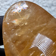 Load image into Gallery viewer, Golden Calcite Ingot Display – Wealth Attraction, Confidence & Prosperity Energy