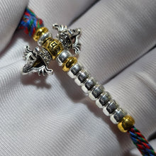 Load image into Gallery viewer, Tibetan Vajra & Ghanta (Bell & Dorje) with Silver Mala Counters – 藏传金刚杵与金刚铃配银质计数器