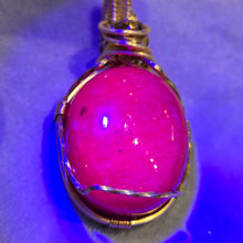 Load image into Gallery viewer, Red Ruby Wire Wrapped Pendant – 红宝石绕线吊坠